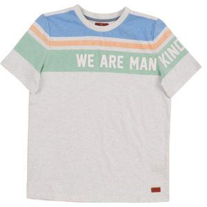 NWT 7 FOR ALL MANKIND SHORT SLEEVE SLUB JERSEY HENLEY